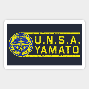 UNSA Yamato Crew Weathered Magnet